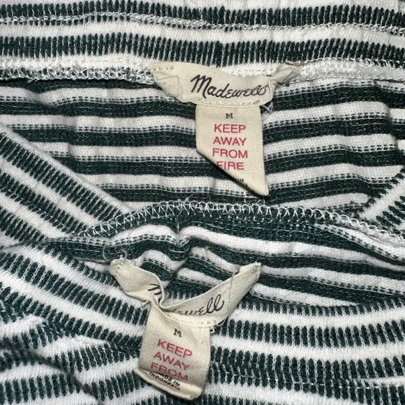 Madewell Striped Saunter Lounge Set M - Picture 3 of 3